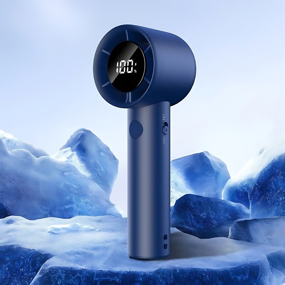 GearTitan™ FrostWind – Handheld Ice Cooling Fan