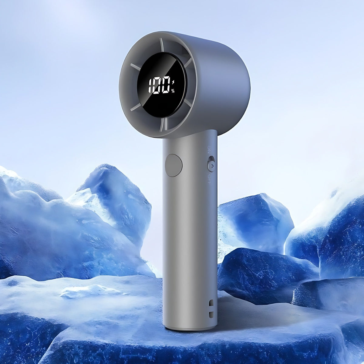 GearTitan™ FrostWind – Handheld Ice Cooling Fan